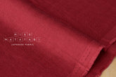 Kobayashi solid double gauze - red